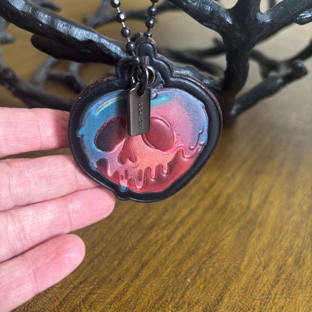 Coach x Disney dark fairytale poison apple charm